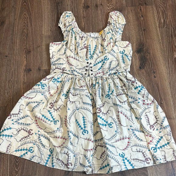 Bernie Dexter plus size corset front peasant Sundress 4XL